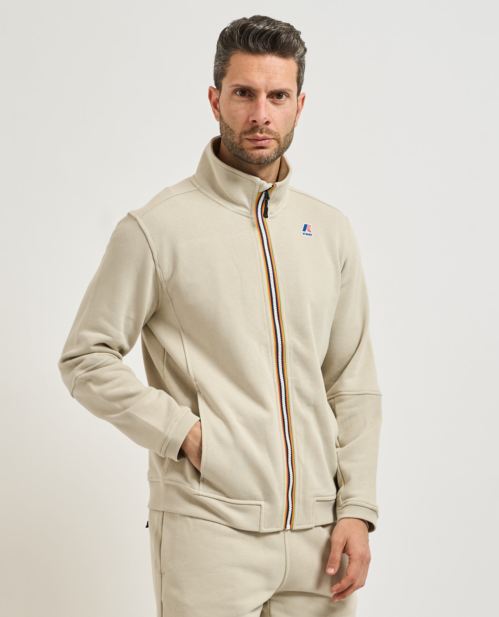 Felpa fullzip K-way K-WAY Abbigliamento e accessori > Abbigliamento - dettaglio 2